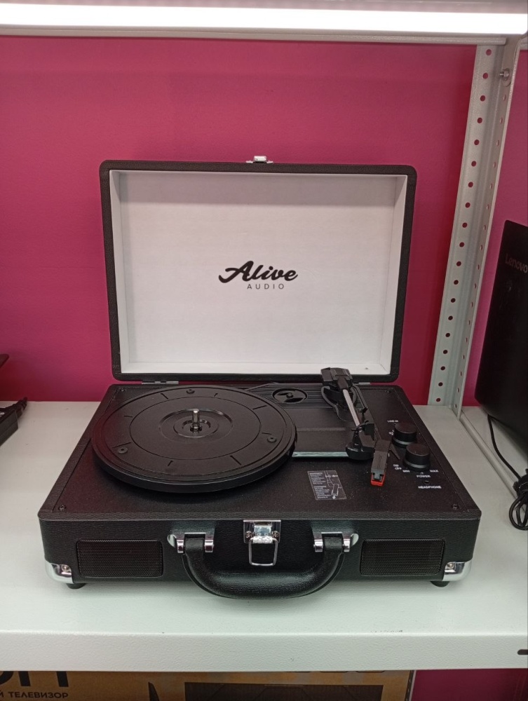 Проигрыватель винила alive audio glm - 01 - nr