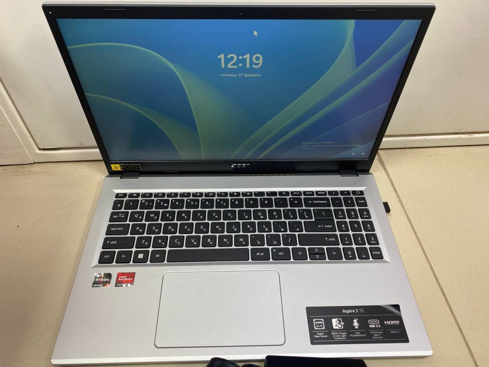 Ноутбук Acer  ASPIRE 3 15
