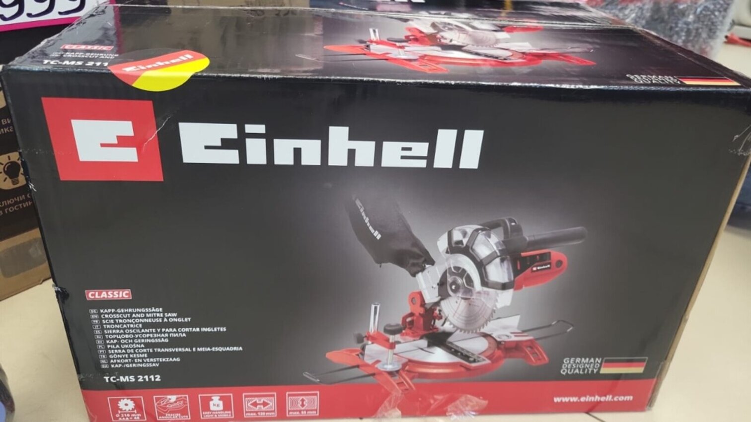 Торцовочная пила EUNHELL