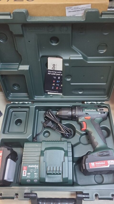 Шуруповерт Metabo SC30