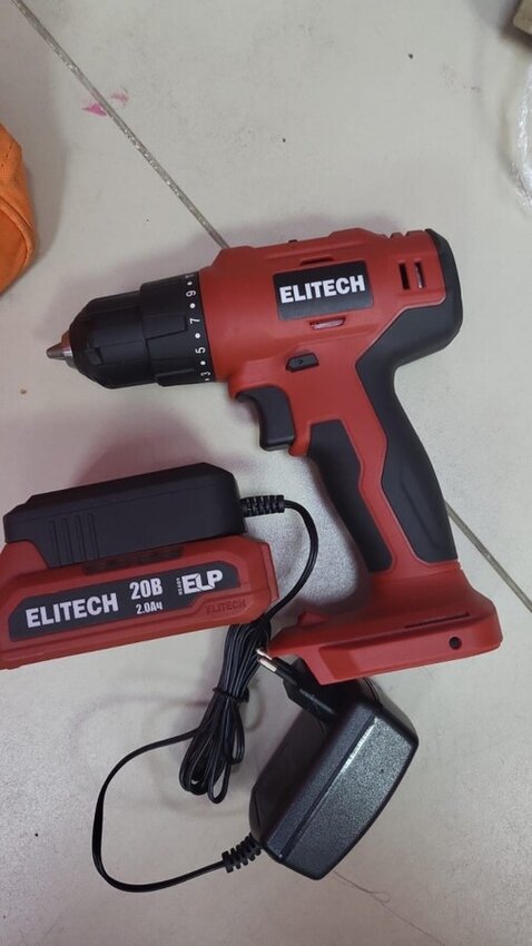 Шуруповерт Elitech  20 -2c