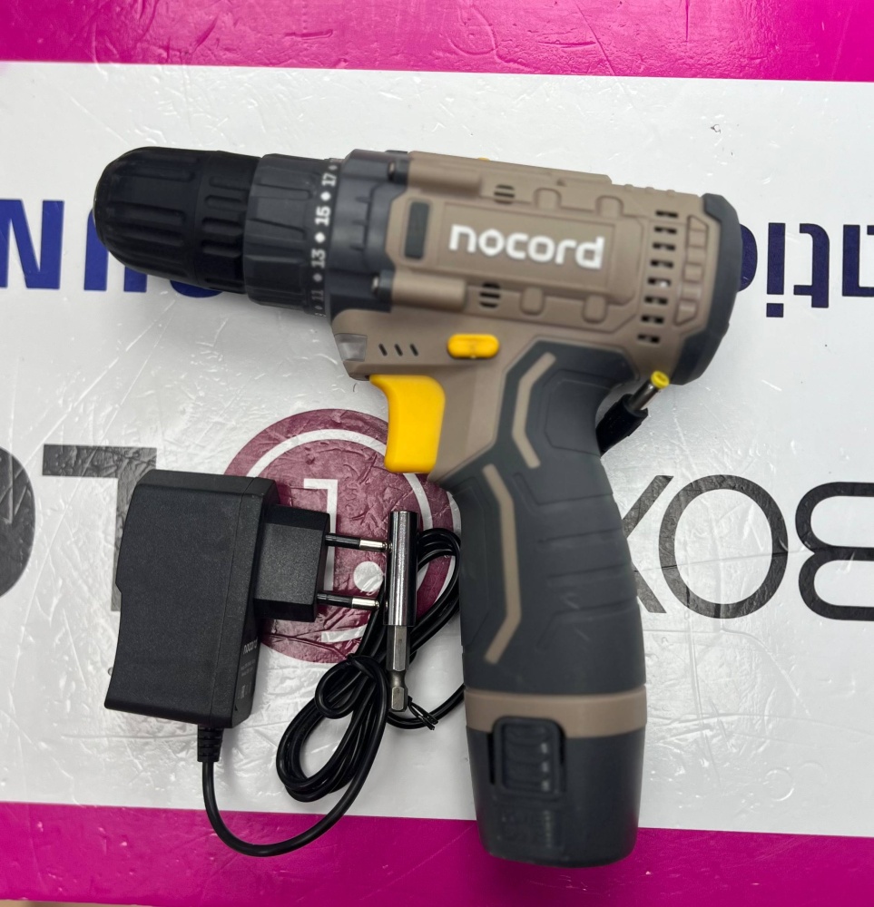Шуруповерт nocord 12 вольт