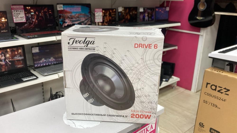 Автосабвуфер пассивный 16.5 IVOLGA